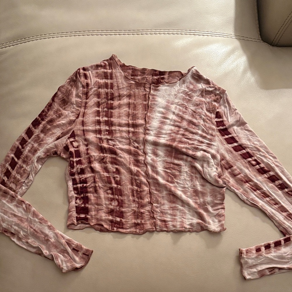 Stylish Women's Tie-Dye Long Sleeve Top